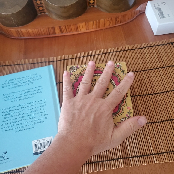 Home decor BUNDLE -NO DRAMA LLAMA BOOK & SIGN - Picture 3 of 5